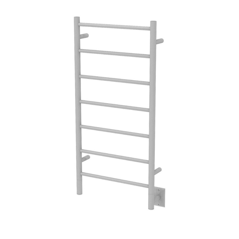Amba Jeeves F Straight 7-Bar White Finish Hardwired Drying Rack