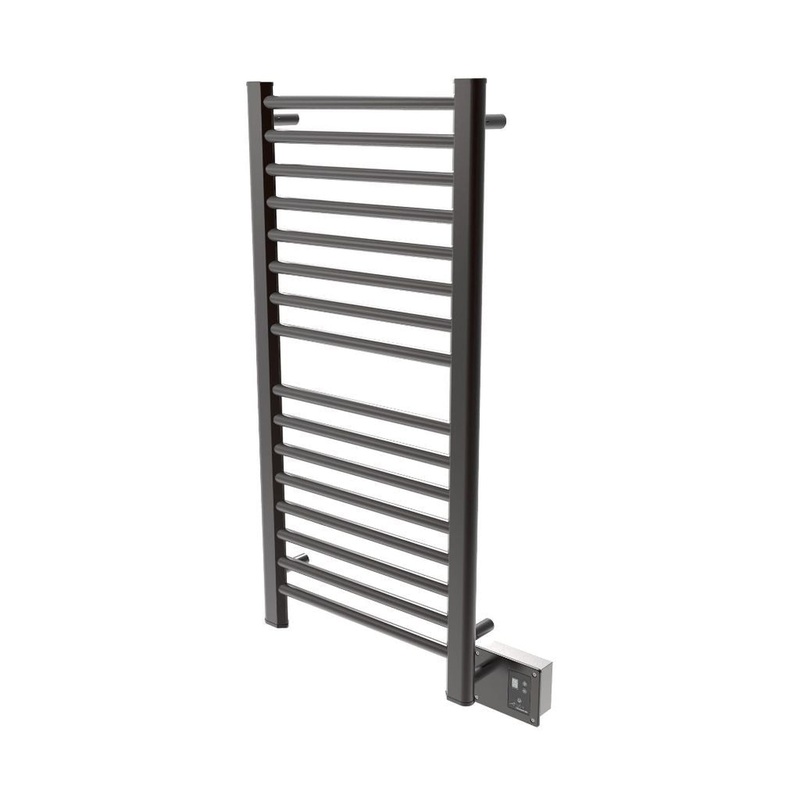 Amba Sirio 21" x 42" 16-Bar Oil Rubbed Bronze Hardwired Towel Warmer