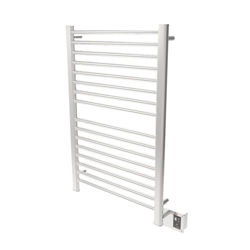 Amba Sirio 29" x 43" 16-Bar Polished Stainless Steel Hardwired Towel Warmer