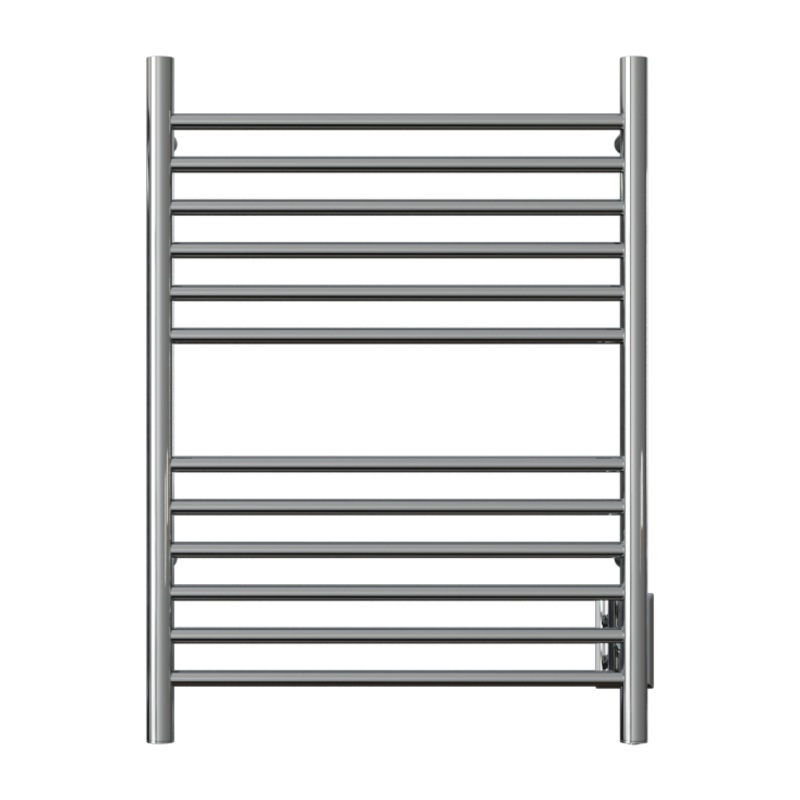 Amba Cape 2332 12-Straight Bar Hardwired Polished Stainless Steel Towel Warmer