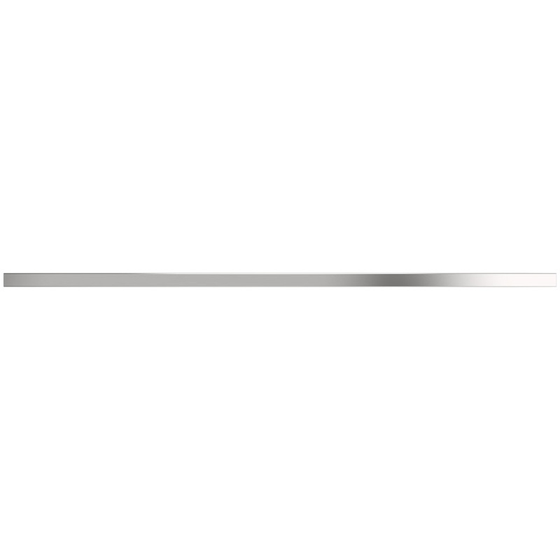 Amba Modello I Square 59" Hardwired Single Bar Polished Stainless Steel Towel Warmer