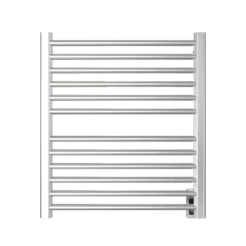 Amba Sirio S2932 12-Bar Brushed Stainless Steel Hardwired Towel Warmer