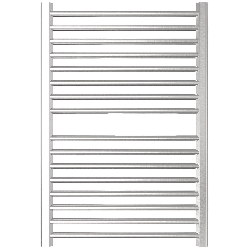 Amba Sirio S2942 16-Bar Brushed Stainless Steel Hardwired Towel Warmer