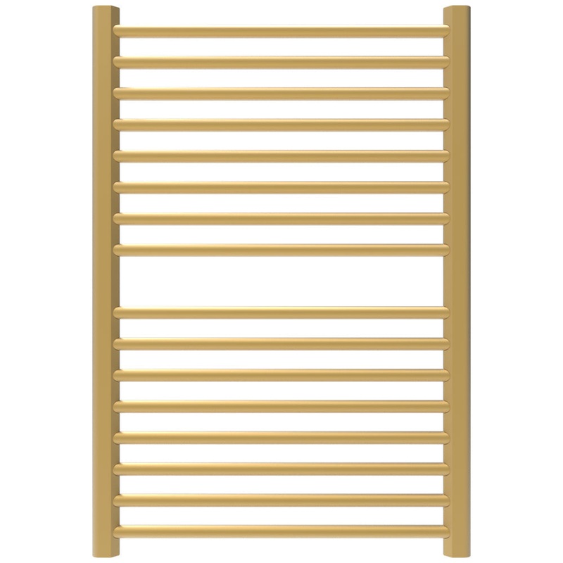 Amba Sirio S2942 16-Bar Satin Brass Hardwired Towel Warmer