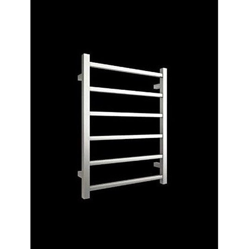 Cozy in Paris Axis 22" x 28" 68 W 200 BTU Nickel Electric Heating Wall-Mounted Towel Warmer