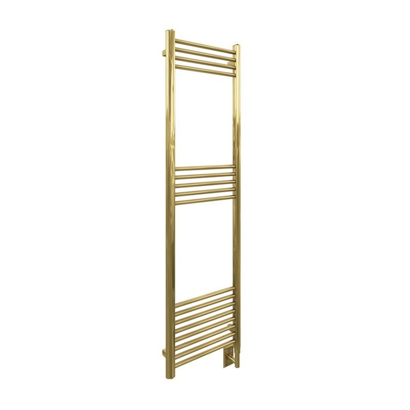 Cozy in Paris EOS 20" x 63" 500 W 425 BTU Gold Electric Heating Wall-Mounted Towel Warmer