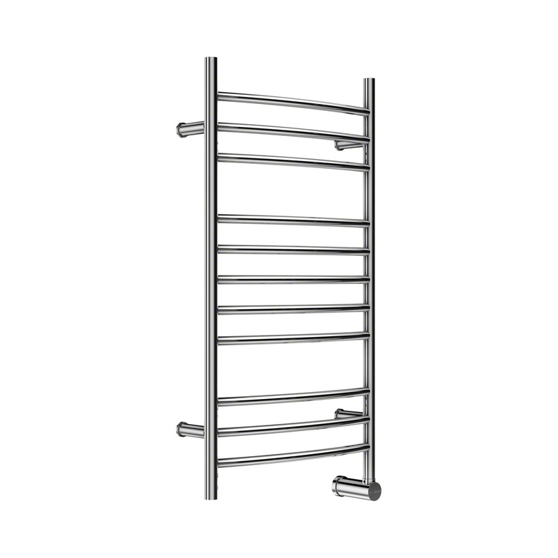MrSteam Metro Collection 39" x 20" x 5" Stainless Steel Polished in 11-Bar Wall-Mounted Electric Towel Warmer with Digital Timer