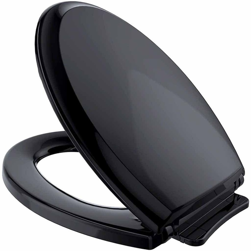 Toto Guinevere Ebony Softclose Elongated Toilet Seat