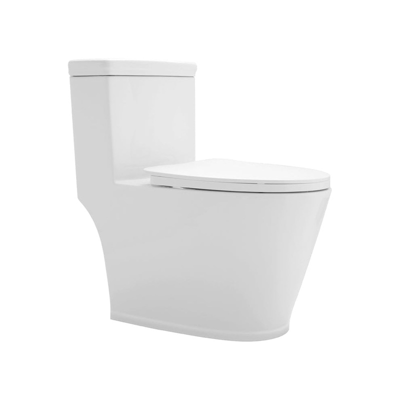 Duko Cayuga II One-Piece Dual Flush Elongated Toilet