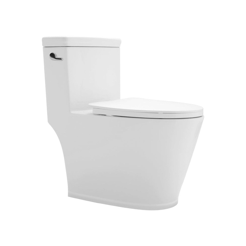 Duko Cayuga One-Piece Single Flush Elongated Toilet