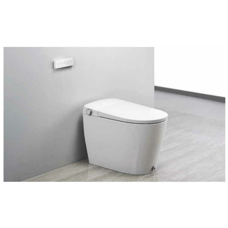 5Seconds LX Series 16" White Elongated Soft Close Smart Toilet With Warm Seat and Sensor