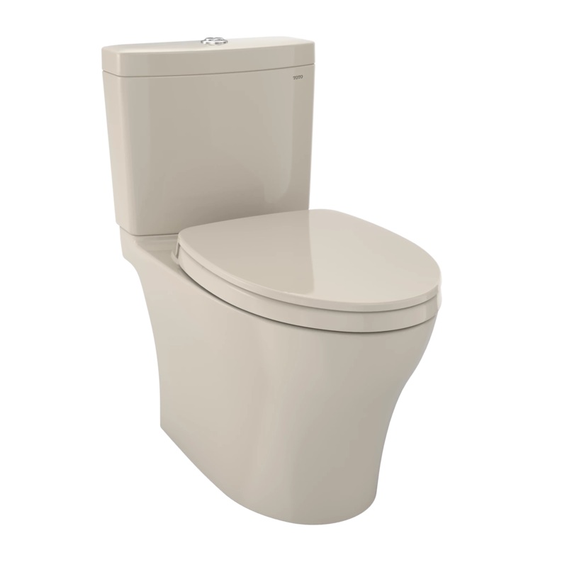 Toto Aquia IV Bone Universal Height Two-Piece Toilet