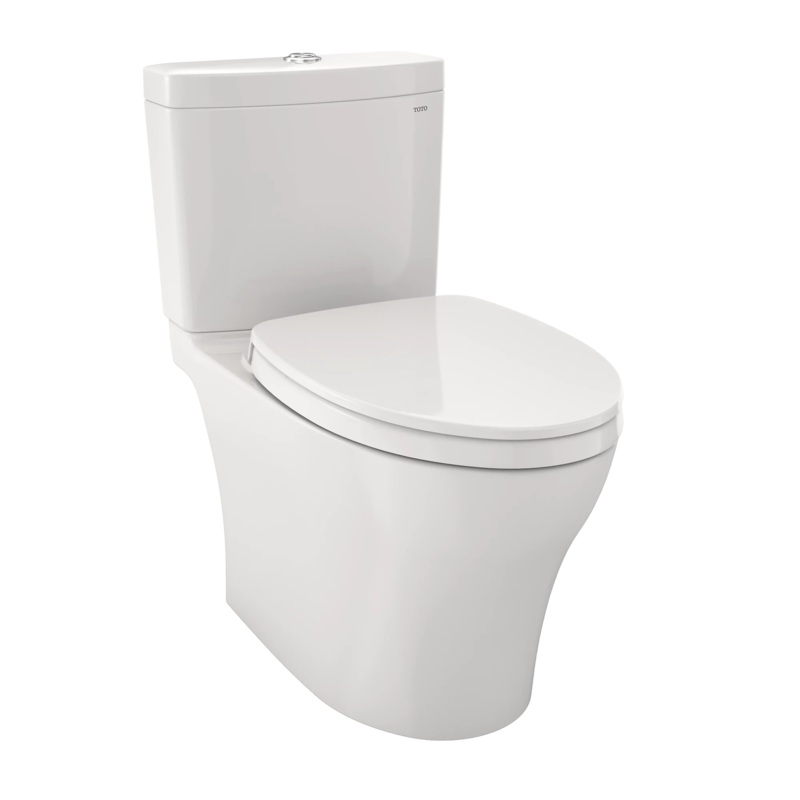 Toto Aquia IV Colonial White Universal Height Two-Piece Toilet
