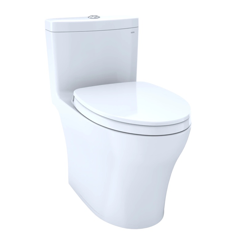 Toto Aquia IV Cotton 1.28 and 0.9 GPF One-Piece Toilet