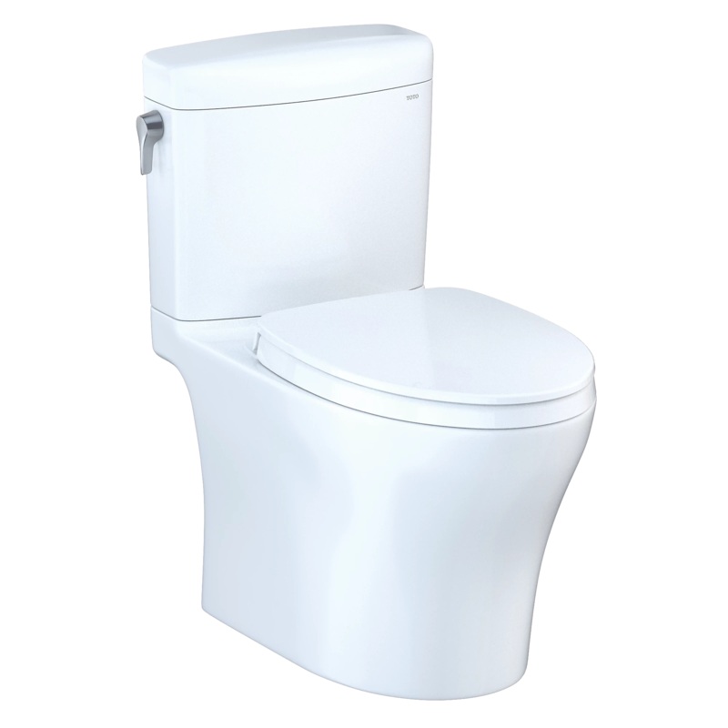 Toto Aquia IV Cube Cotton Two-Piece Toilet