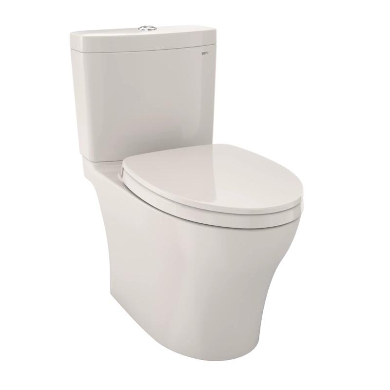 Toto Aquia IV Sedona Beige Universal Height Two-Piece Toilet