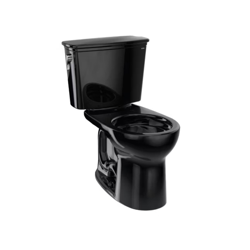 Toto Drake Ebony Transitional Two-Piece Toilet