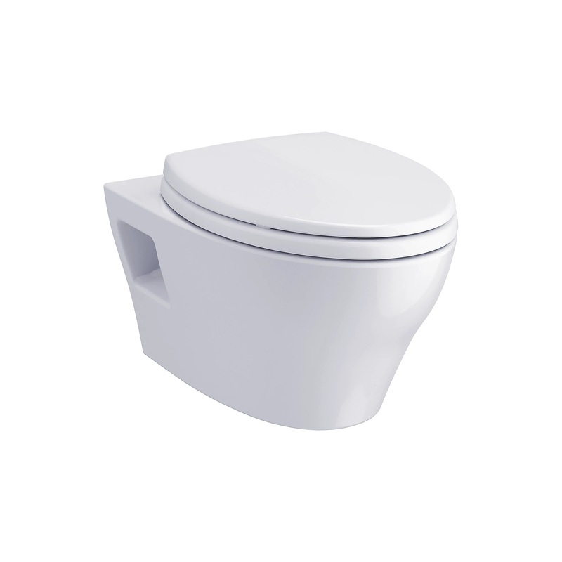 Toto EP White Wall-hung Dual-Flush Toilet With Duofit In-Wall Tank Kit
