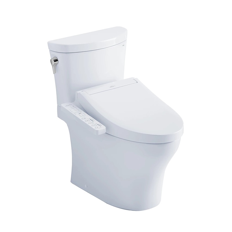 Toto Aquia IV Arc Cotton Washlet C2 Two Piece Toilet