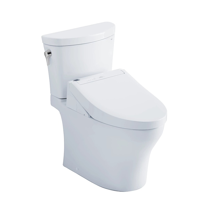 Toto Aquia IV Arc Cotton Washlet C5 Two Piece Toilet