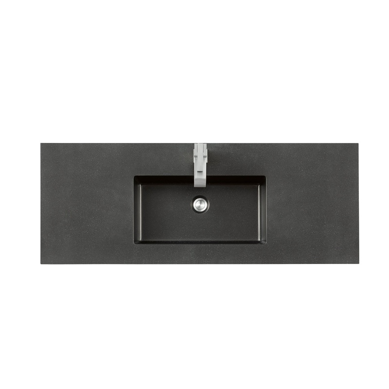 James Martin Vanities 48" Charcoal Black Single Sink Top