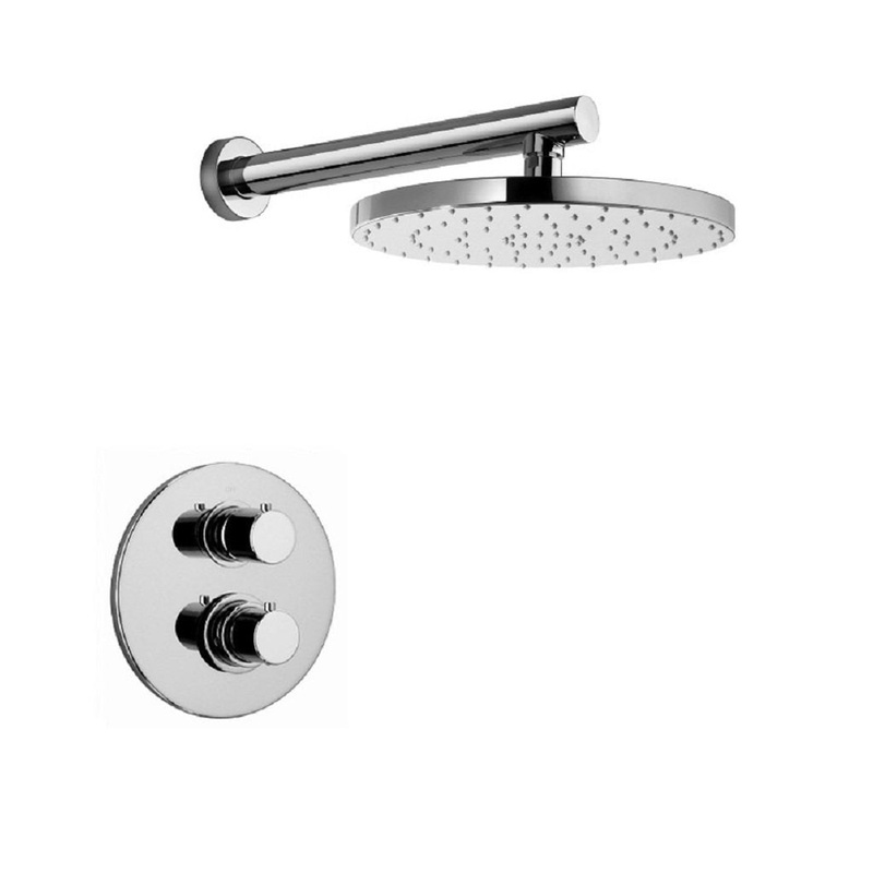 LaToscana Elba Chrome Thermostatic Shower Kit