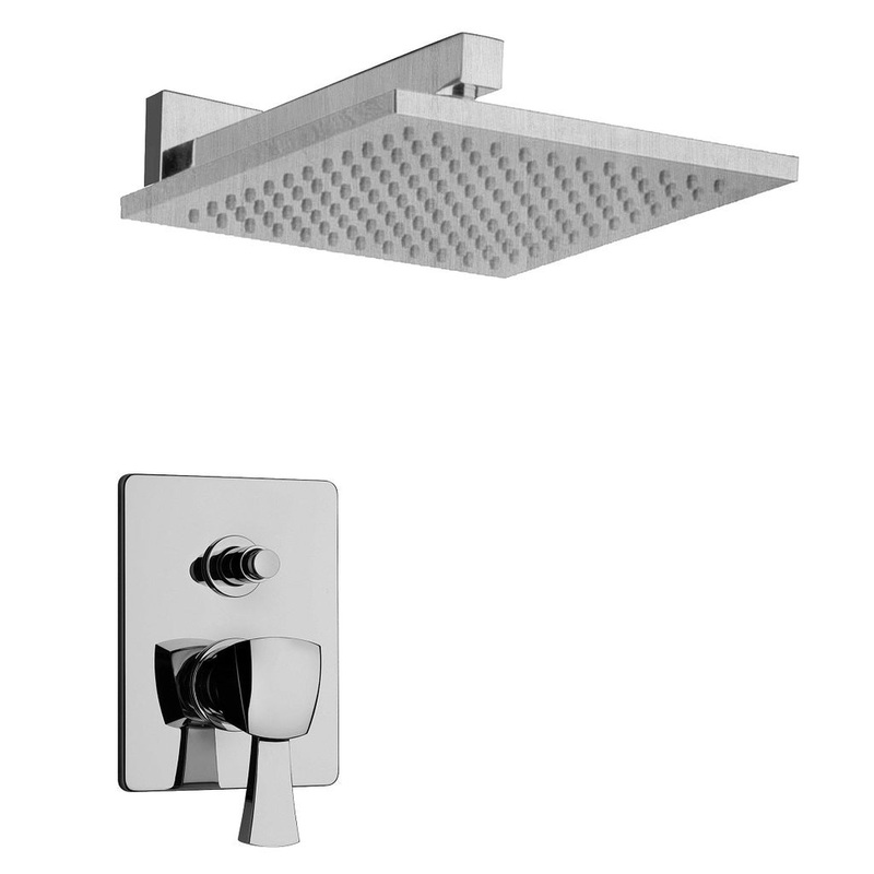 LaToscana Lady Chrome Pressure Balance Shower Kit