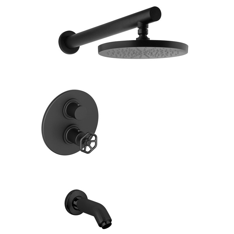 LaToscana Lucia Thermostatic Tub & Shower Kit