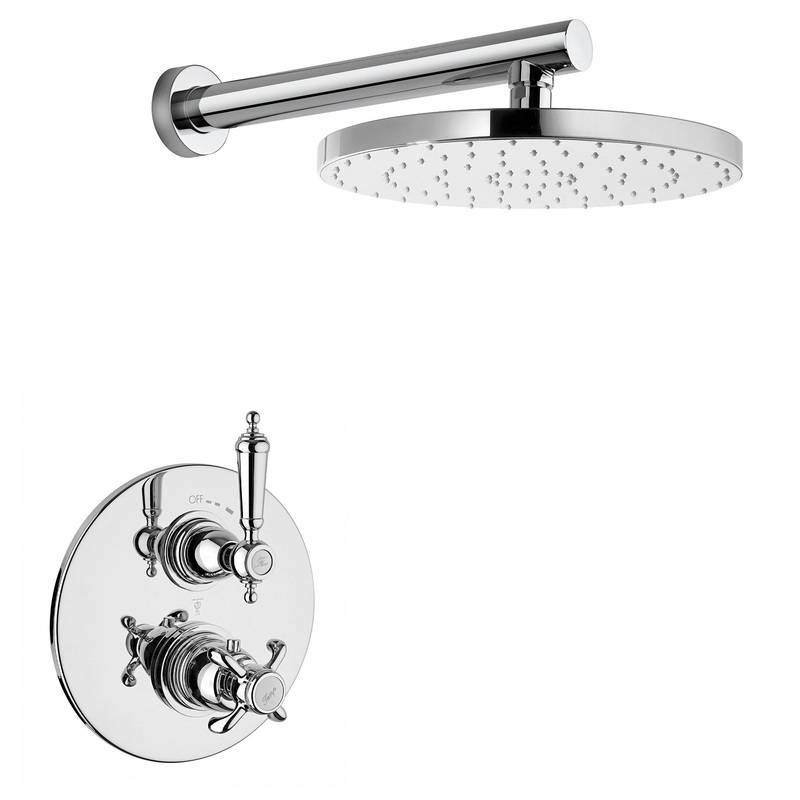 LaToscana Ornellaia Chrome Thermostatic Shower Kit