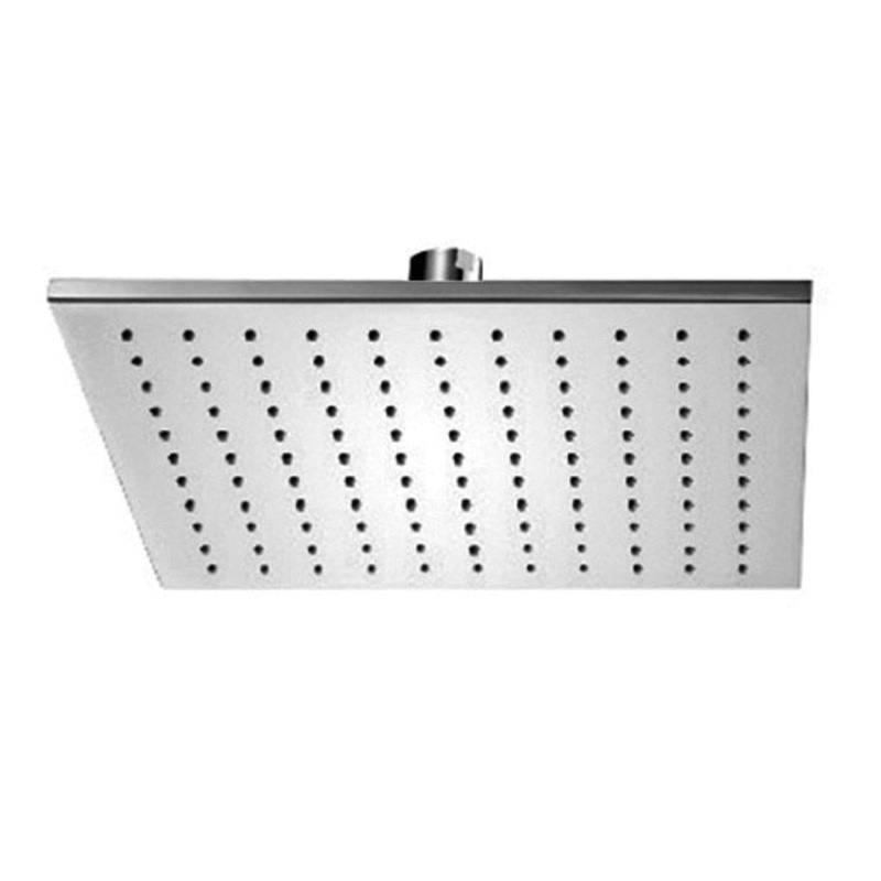 LaToscana Shower Line 10" Square Chrome Brass Shower Head