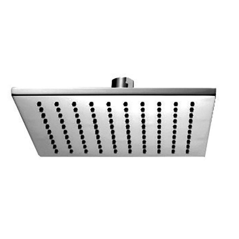 LaToscana Shower Line 8" Square Chrome Brass Shower Head