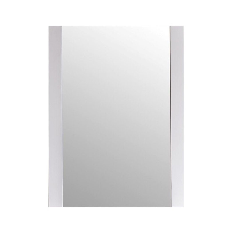 Laviva Rushmore 24" White  Frame Rectangular Mirror