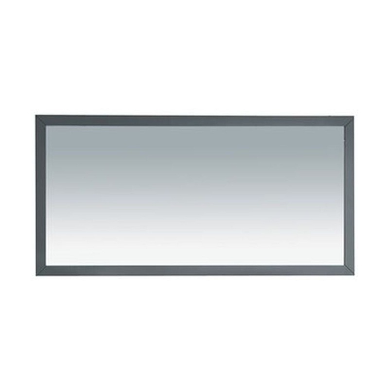 Laviva Sterling 60" Gray Rectangular Fully Framed Mirror