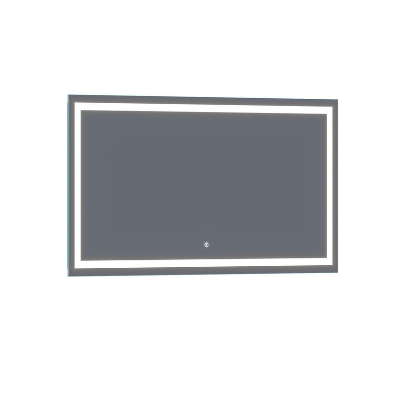 Luxaar Lumina 70" x 36" LED Lighted Vanity Mirror With Built-in Dimmer & Anti-Fog