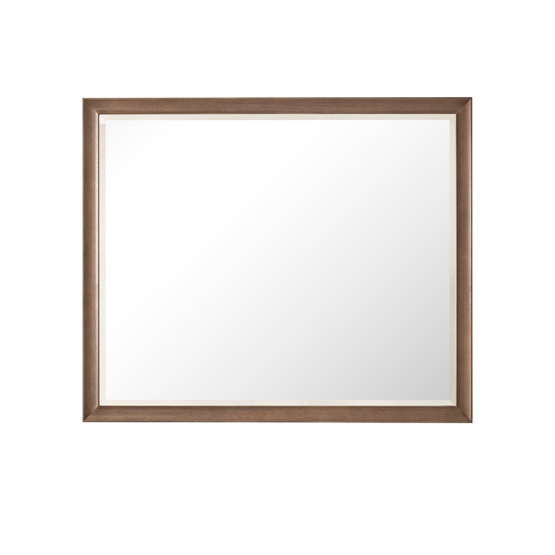 James Martin Vanities Glenbrooke 48" Whitewashed Walnut Mirror