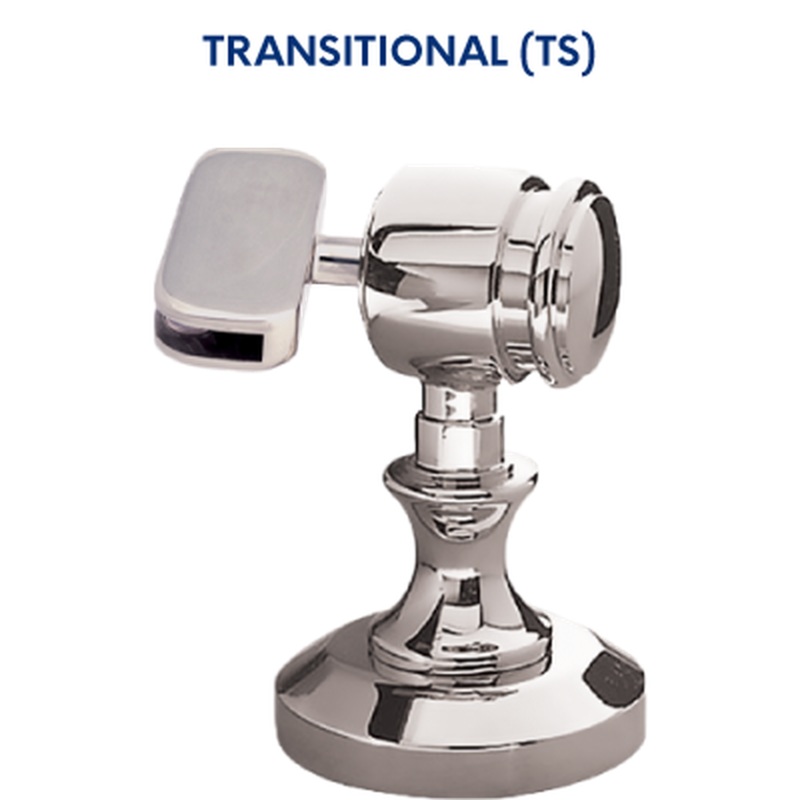 Afina Radiance Polished Chrome Transitional Decorative Tilt Bracket