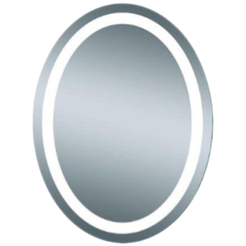 Afina Illume 24" x 32" Oval LED Lighted Polished Edge Mirror