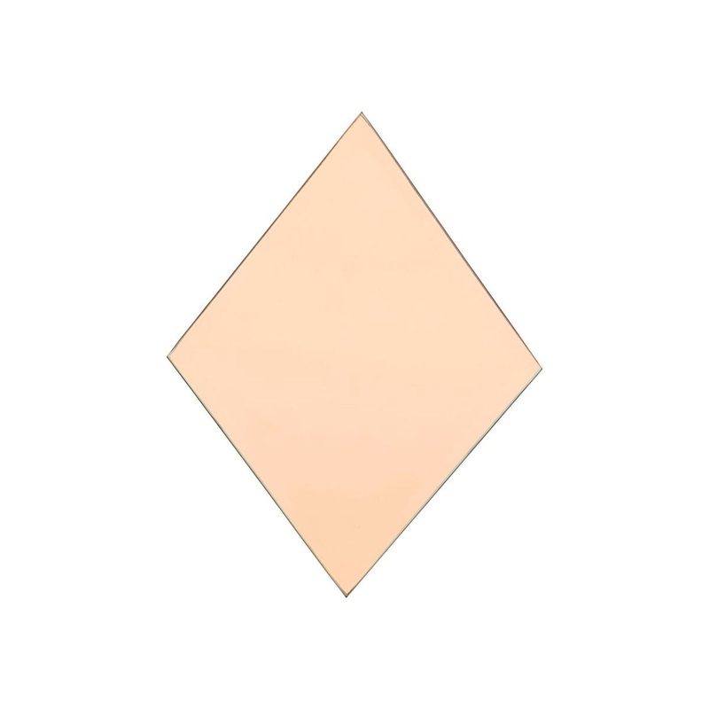 House Doctor Mirror, Diamond, Rose