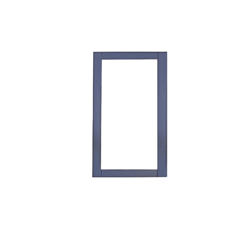 Legion Furniture 16" W x 30" H Blue Mirror