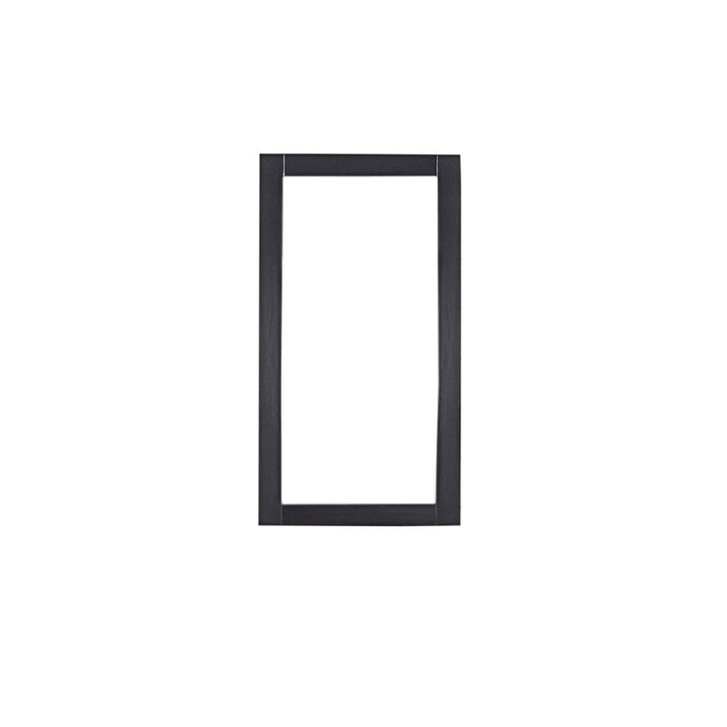 Legion Furniture 16" W x 30" H Espresso Mirror