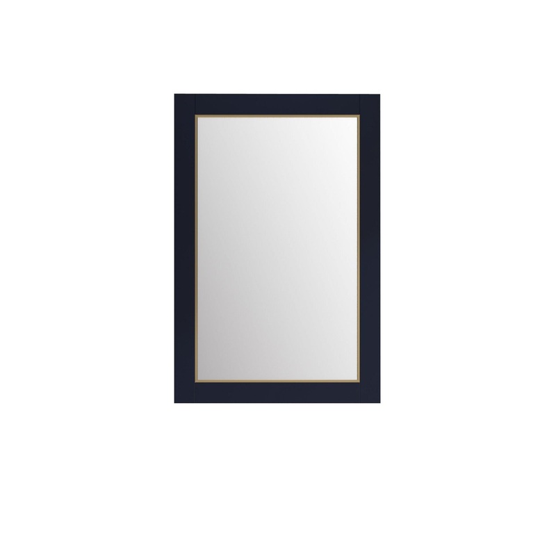 Legion Furniture WV2224 24" W x 36" H Antique Blue Mirror