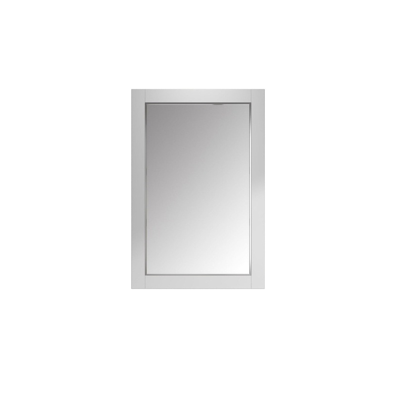 Legion Furniture WV2224 24" W x 36" H Antique White Mirror