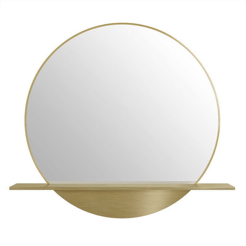 James Martin Vanities Platform 24" Radiant Gold Mirror