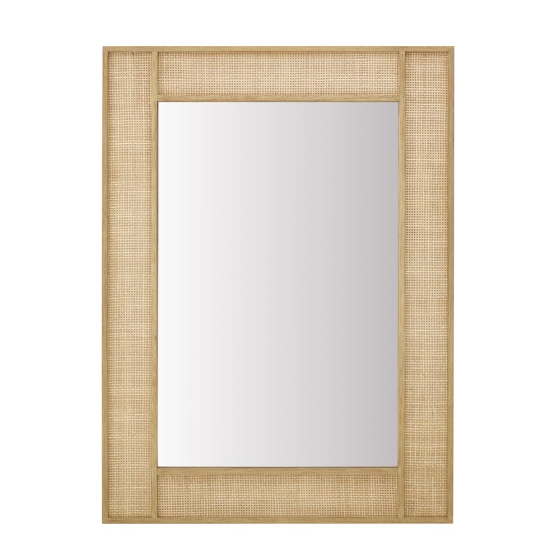 James Martin Vanities Solene 28" Seaside Oak Mirror