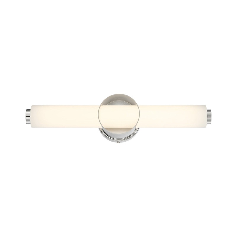 Eurofase Lighting Santoro 20" Small Dimmable Integrated LED Chrome Bath Bar