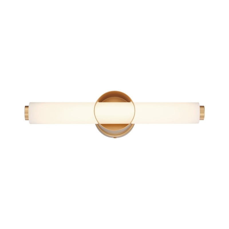 Eurofase Lighting Santoro 20" Small Dimmable Integrated LED Gold Bath Bar