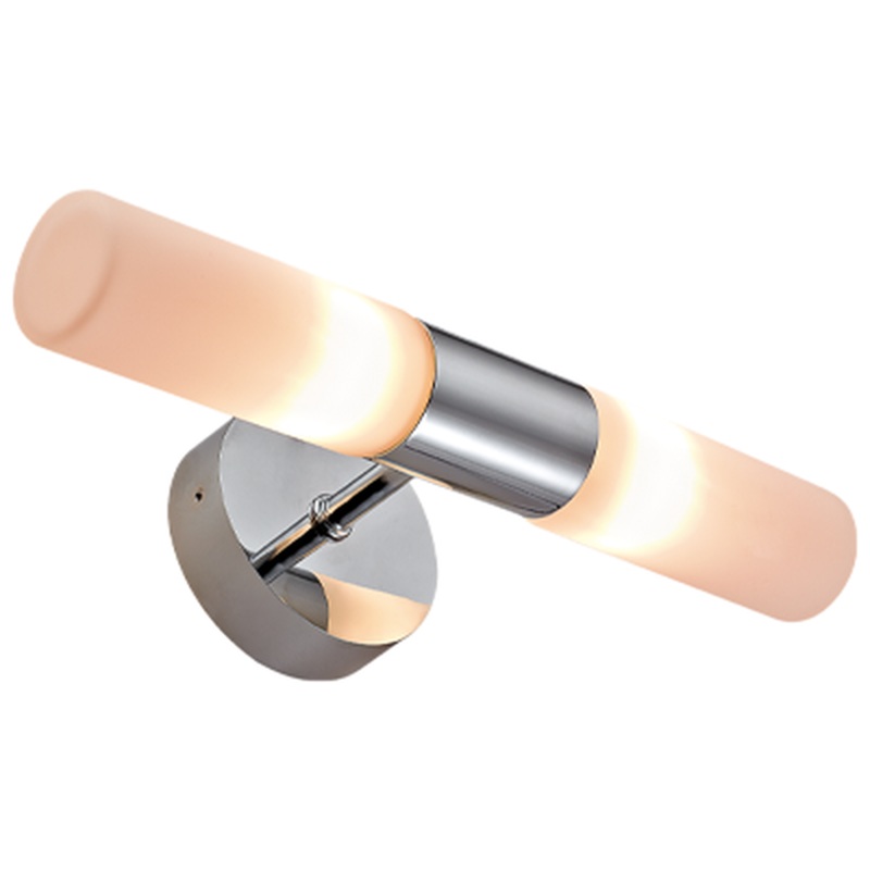 Afina G9 LED Bulb Round Double Glass Sconce