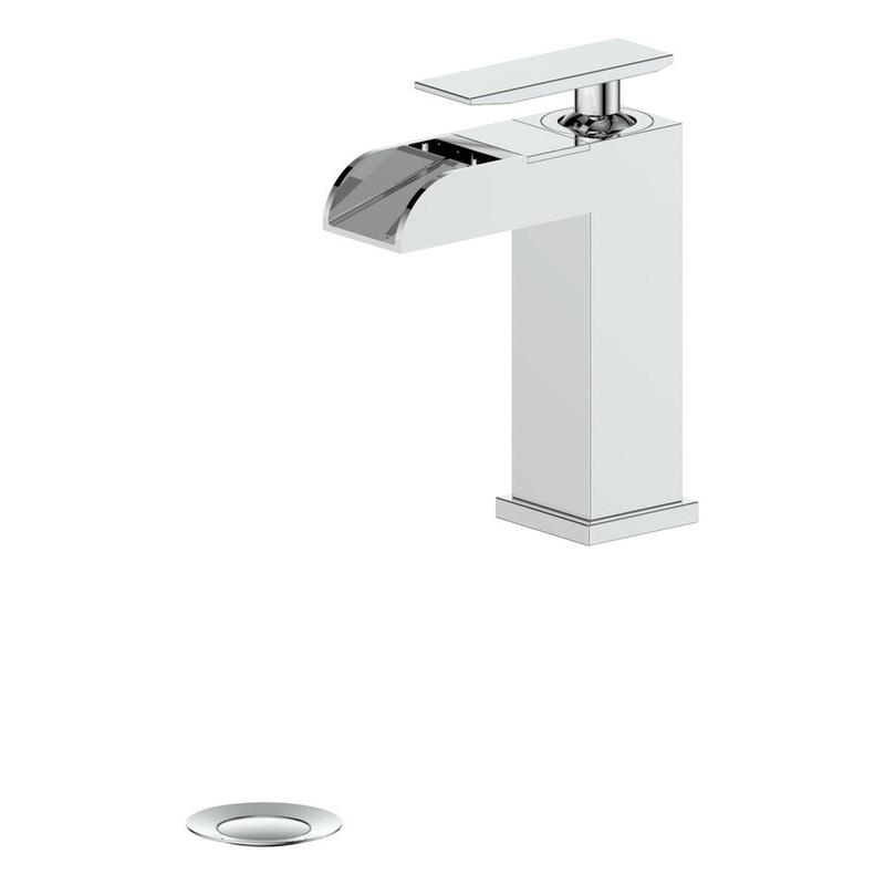 ZLINE Homewood Single Hole 1.5 GPM Chrome Bathroom Faucet With Drain