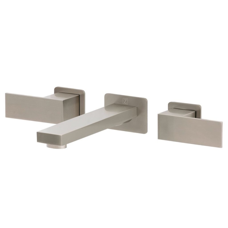 ZLINE Bliss Brushed Nickel Wall Mounted 1.5 Gpm Bathroom Faucet