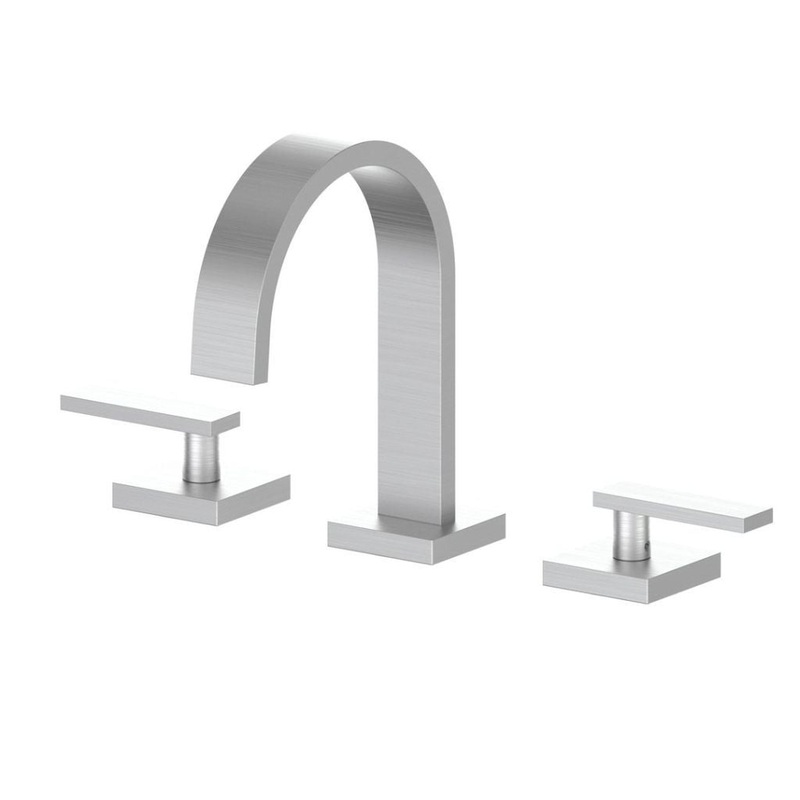 ZLINE Bliss Widespread 1.5 GPM Brushed Nickel Bathroom Sink Faucet With Drain